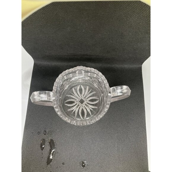 VTG Indiana Glass Gaelic Pattern EAPG Crystal‎ Sugar Bowl Footed Pressed Glass - Picture 4 of 10